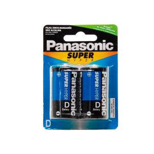 Pilha Comum Grande D - 2 Pc - Panasonic