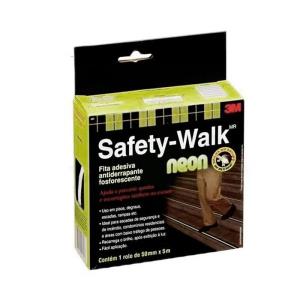 Fita Antiderrapante Safety-Walk Neon 5 Metros - 3M