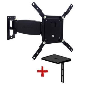 Suporte Articulado para TV LED/ Smart TV e 3D de 10" a 37" SBRP231 Preto - Brasforma