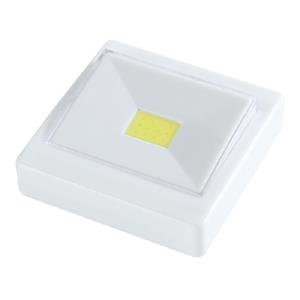 Luminária de Led Touch Light Quadrada 3W Branca Fria 6500K - Avant