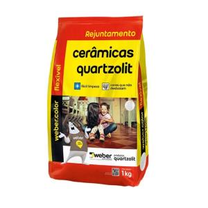 Rejunte Flexível 1Kg Bege - Quartzolit