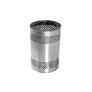 Cesto Telado B10 Inox sem Poste - 36 Lts. - JSN