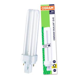 Lâmpada Fluorescente Compacta DULUX D/E 26W Amarela 827 4 Pinos - Osram
