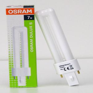 Lampada Dulux S  7W Amarela 827 2 PINOS - Osram