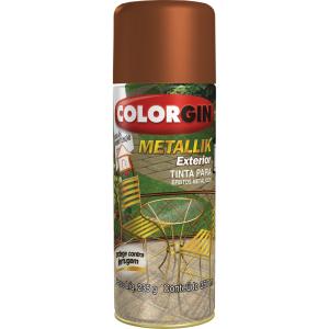 Tinta Spray Metallik Exterior 350ml - Colorgin
