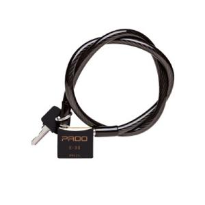 Cadeado para Bicicleta 30mm Preto - Pado