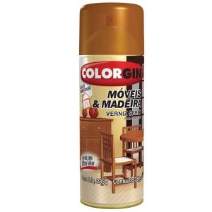Tinta Spray Verniz Móveis e Madeira 350ml - Colorgin