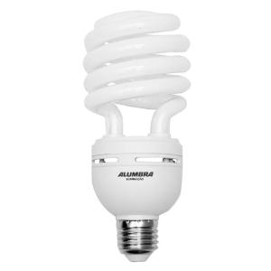 Lâmpada Eletrônica Espiral T4 45W 127V E-27 Branca - Alumbra