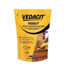 Aditivo Plastificante Concentrado Vedalit 900ml - Vedacit