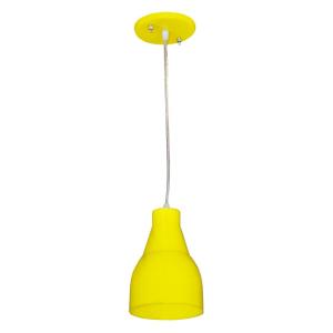 Pendente Plástico Pen Fu 002 Amarelo - Condulai