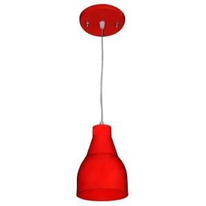 Pendente Plástico Pen Fu 002 Vermelho - Condulai