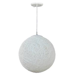 Pendente Art Line 04/1 28cm Branco - Condulai