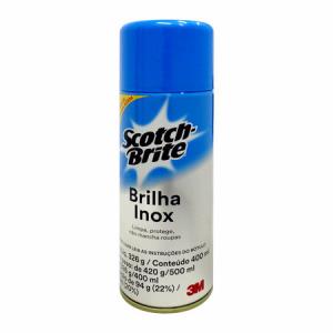 Brilha Inox Scotch-Brite 400ml - 3M
