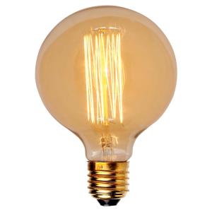Lâmpada de Filamento de Carbono G125 40W - OL Iluminação