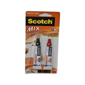 Adesivo Epoxi Scotch Mix  10 Gramas Transparente - 3M