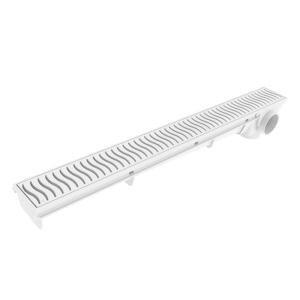 Ralo Linear 50cm com Grelha Branco - Tigre