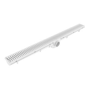 Ralo Linear 70cm com Grelha Branco - Tigre