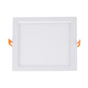 Painel de Led Slim Quadrado de Embutir 18W 3000K Dimerizável 127V - Eklart