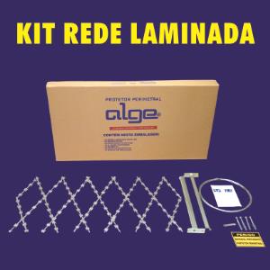 Rede Laminada 0,50x3,0mt com Kit de Instalação - Alge