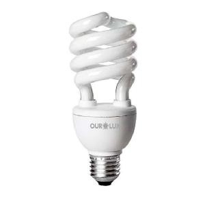 Lâmpada Eletrônica Espiral 85W 220V E-27 Branca - OuroLux