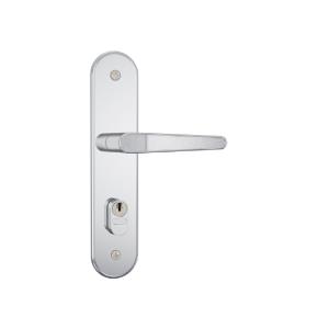 Fechadura Externa com Espelho Inox 804/33  - Stam