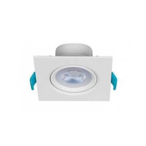 Spot de Embutir Direcionável Led 5W Quadrado Branco Morno 3000K  - GalaxyLED