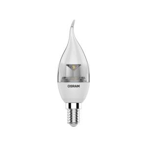 Lâmpada de Led Vela Chama 3,5W E14 Clara Branca Morna 3000K - Osram