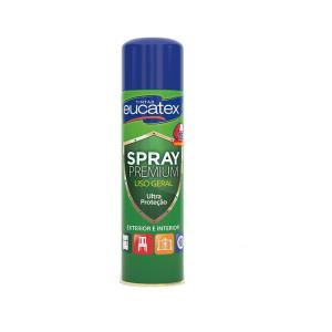 Tinta Spray Multiuso Premium Azul Escuro 400ml - Eucatex