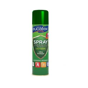 Tinta Spray Multiuso Premium Verde Escuro 400ml - Eucatex