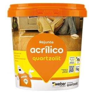 Rejunte Acrílico 1Kg Branco - Quartzolit