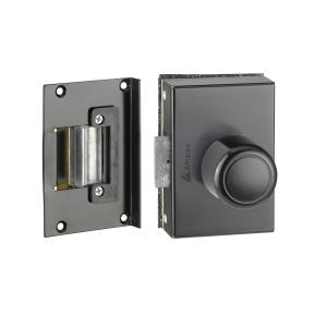 Fechadura Elétrica para Porta de Vidro Interna Preta FV33IPR - Amelco