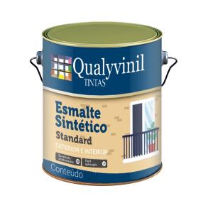 Esmalte Sintético Brilhante 900ml Preto - Qualyvinil