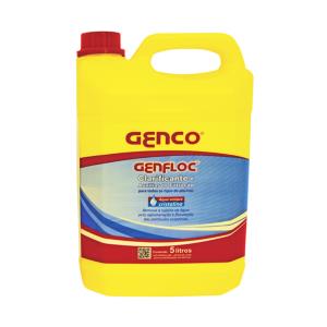 Clarificante e Auxiliar de Filtração GENFLOC 5 litros Genco  - Genco