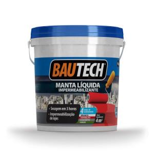 Manta Líquida 4kg Cinza  - Bautech