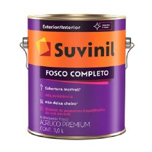 Tinta Latex Acrílico Premium Fosco  3,6L Branco Gelo - Suvinil