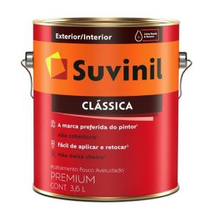 Tinta  Latex PVA Clássica Premium 3,6L Branco Gelo  - Suvinil