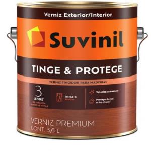 Verniz Tinge e Protege 3,6L Brilhante Imbuia  - Suvinil