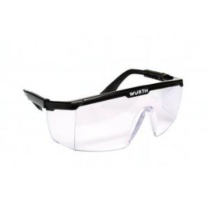 Óculos de Segurança Pro Incolor com Haste Preta  - Wurth