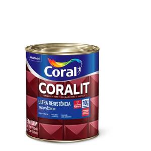 Coralit Esmalte Sintético Premium Brilhante 900ml Alumínio  - Coral
