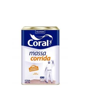 Massa Corrida Branco 25kg - Coral