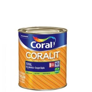 Coralit Premium Base Água Secagem Rápida Brilhante 3,6L Branco Gelo  - Coral