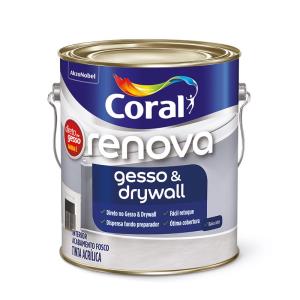 Tinta Renova Gesso & Drywall 3,6L Branco Neve  - Coral
