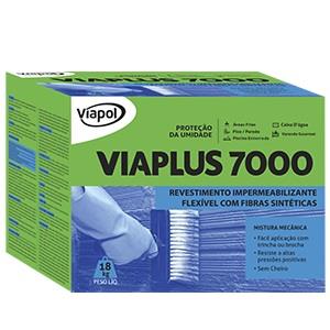 Revestimento Impermeabilizante Viaplus 7000 Fibras Sintéticas 18kg  - Viapol