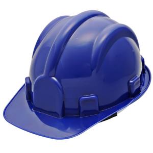 Capacete de Segurança Tipo II Classe B com Aba Frontal Azul Escuro - Proteplus