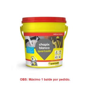 Aditivo Impermeabilizante Chapix Blanco 18,0Lts - Similar Bianco - Quartzolit