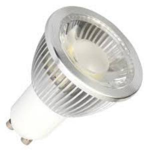 Lâmpada De Led Dicróica 5W GU10 COB - Sincrona