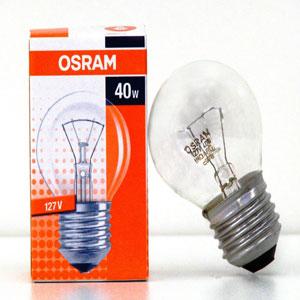 Lampada Incandescente  40W Clara - Osram