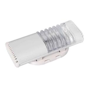 Luminária Aletada para Uma Lâmpada Eletrônica até 20W Branca - ECP