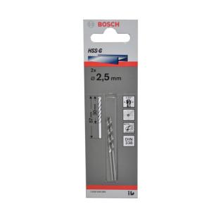 Broca Aco Rapido     2,5MM 2 Pcs - Bosch