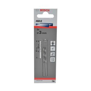 Broca Aco Rapido     3,0MM 2 Pcs - Bosch